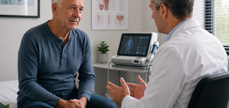 focused shockwave therapy suitable for older men